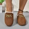 Уютные женские зимние тапочки, мокасины с подкладкой из искусственного меха для дома и улицы, удобные нескользящие короткие ботинки для женщин, повседневная домашняя обувь на плоской подошве