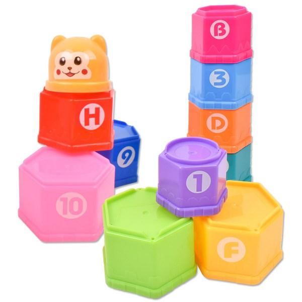 Набор шестиугольных чашек Oz Toy, разные цвета, 1 комплект, корейские детские товары