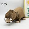 Мягкая игрушка карликовый бегемот, мягкие игрушки в виде бегемота, милые плюшевые игрушки в виде бегемота для детской спальни и игровой комнаты