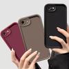 Ударопрочный Мягкий ТПУ Чехол Для Телефона Для iPhone 16e 15 14 13 12 11 17 Pro Max Plus Чехлы Камера Конфетный Цвет Силиконовый Бампер Задняя Крышка