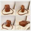 PU Leather Small Women Shoulder Bag Vintage Crossbody Bag Cash Purse Cell Phone Bag Soft Handbag Purse