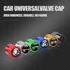 CXUX8 4pcs Car Wheel Tire Frosted Valve Covers Airdust Waterproof For Skoda Octavia 3 2 A5 A7 A2 Superb 3 Fabia 2 Karoq Rapid Kamiq