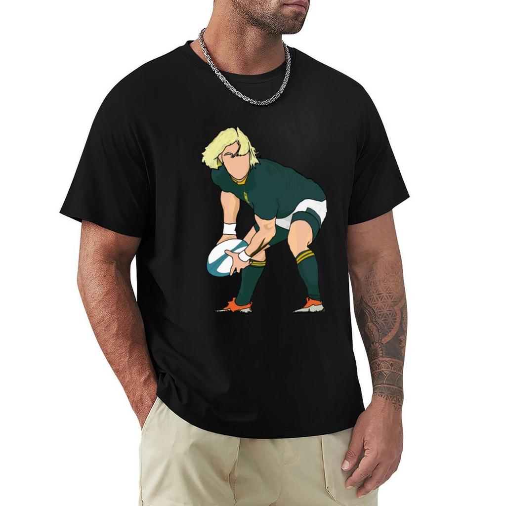 Faf De Klerk (Sdafrika) Tshirt Work Short Sleeve Cotton Top