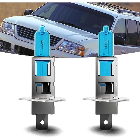 Галогенные фары подходят для Ford Explorer 2002-2005, лампы фар, 9005/HB3/H10 дальний свет + 9006/HB4 ближний свет + 9145/9140 противотуманные фары, комплект, подключи и