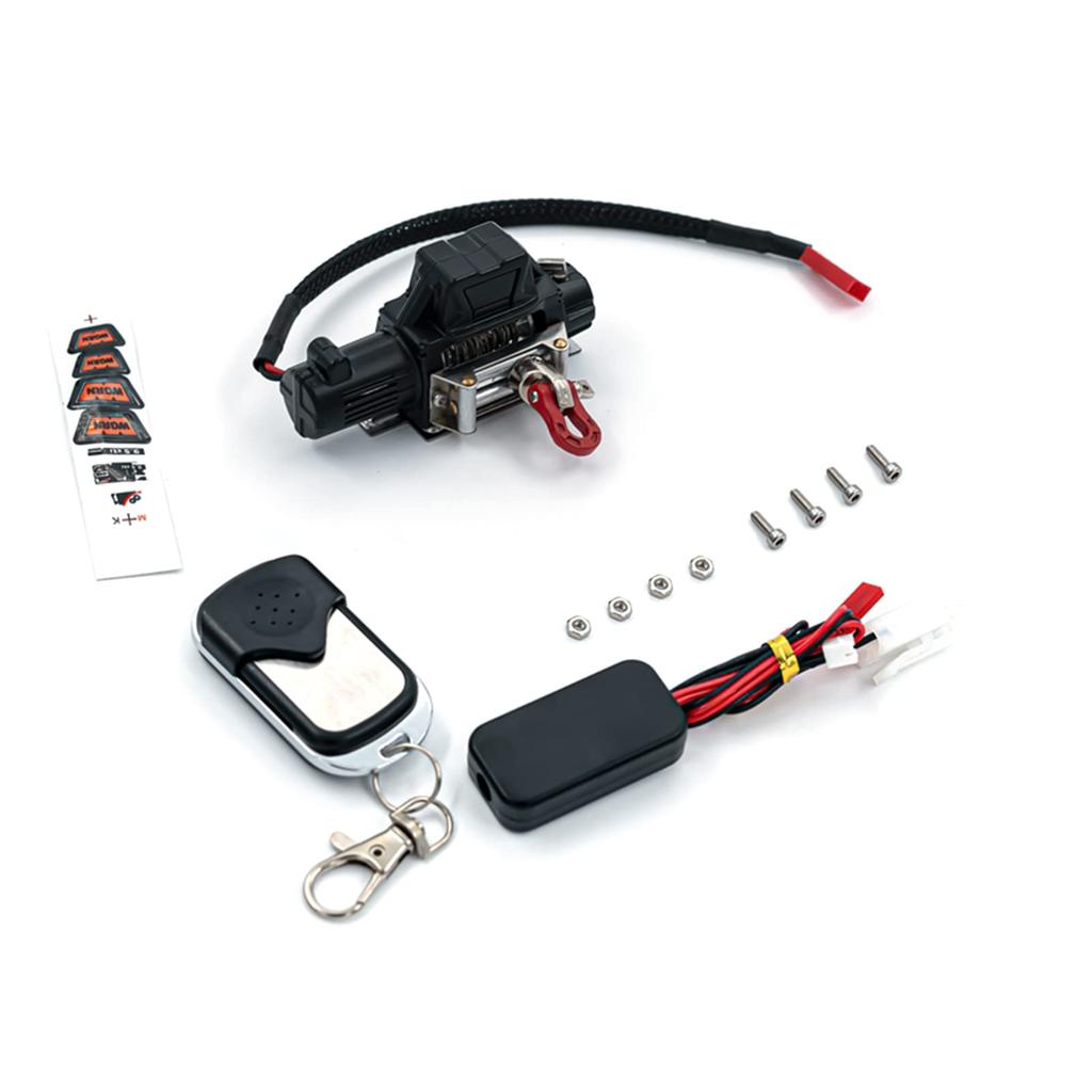 Xtahdge 11018 Scale Traxxas TRX-4 Trx4 Axial SCX10 90046 Remote Controller System Compatible with RC4WD D90KM2 RC Cars, and Tamiya RC Winch with Plug