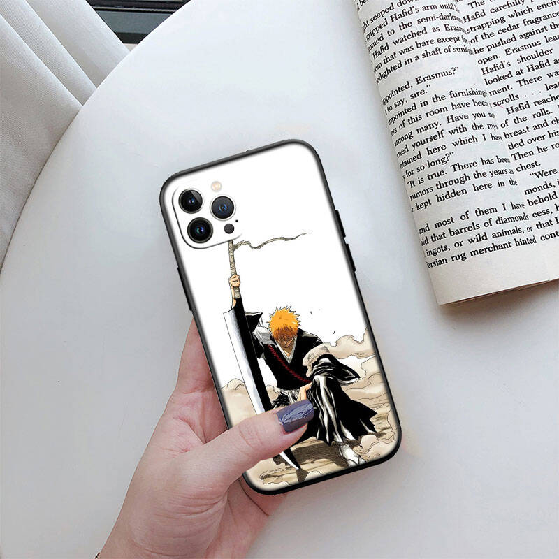 Чехол-бампер MH22 Bleach для iPhone 7 8 11 12 13 14 15 16 17 16E XS Pro Max XR X SE Air