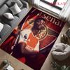 Bukayo Saka GOAT Poster Carpet Rug for Living Room Bedroom Home Sofa Decoration,Kids play Nonslip Floor Mat