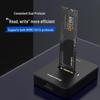 SATA/NVMe Dual-Protocol High-Speed Reader & External HDD Copier M.2 SSD Enclosure Dock