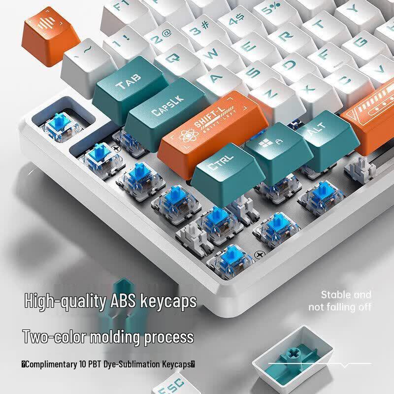 AULA F2088Pro 108-Key Wired Mechanical Gaming Keyboard
