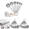 High Quality Stainless Steel Measuring Spoons With Gradation Ideal For Baking And Cooking