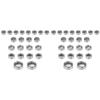 22 Pcs Steel Sealed Bearing Kit for TRX4-M Bronco Defender 1/18 RC Crawler