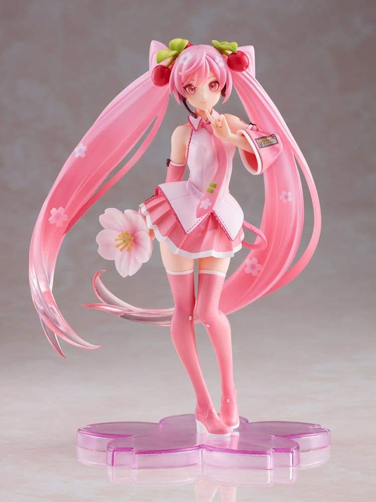 Оригинальная фигурка TAITO Sakura Miku 2021ver. (Приз)