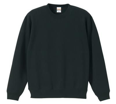 [United Athlete] 10.0oz TC свитшот с круглым вырезом (Подкладка из флиса) 592801 002 Черный L