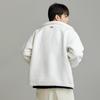 New MLB Velvet Jackets Unisex Cream 3AFDB0626-50CRS
