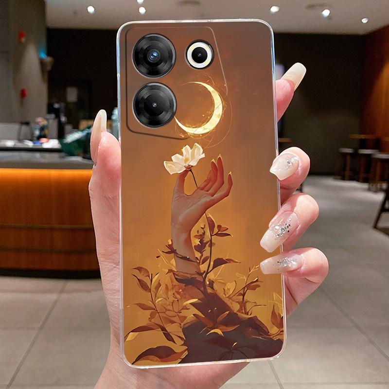 Чехол для Tecno Camon 20 Pro 5G Чехол CK8n Эстетичный Милый Крутой Мальчики Девочки Прозрачная Задняя Крышка Чехол для Телефона Tecno Camon 20s Pro 5G