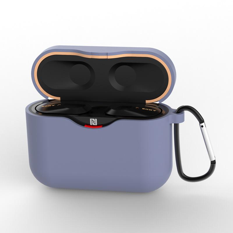 Силиконовый чехол для SONY WF-1000XM3 Bluetooth, чехол для зарядки наушников, мягкий чехол с защитой от потери