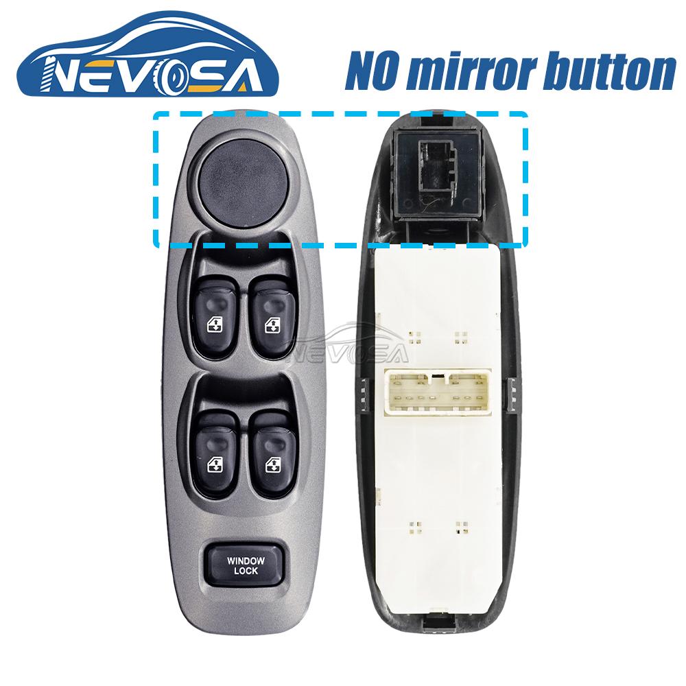 NEVOSA 93570-25020 93570-25000 93580-25000 Mirror Knob Power Master Window Switch Passenger Button For Hyundai Accent 2000 2005