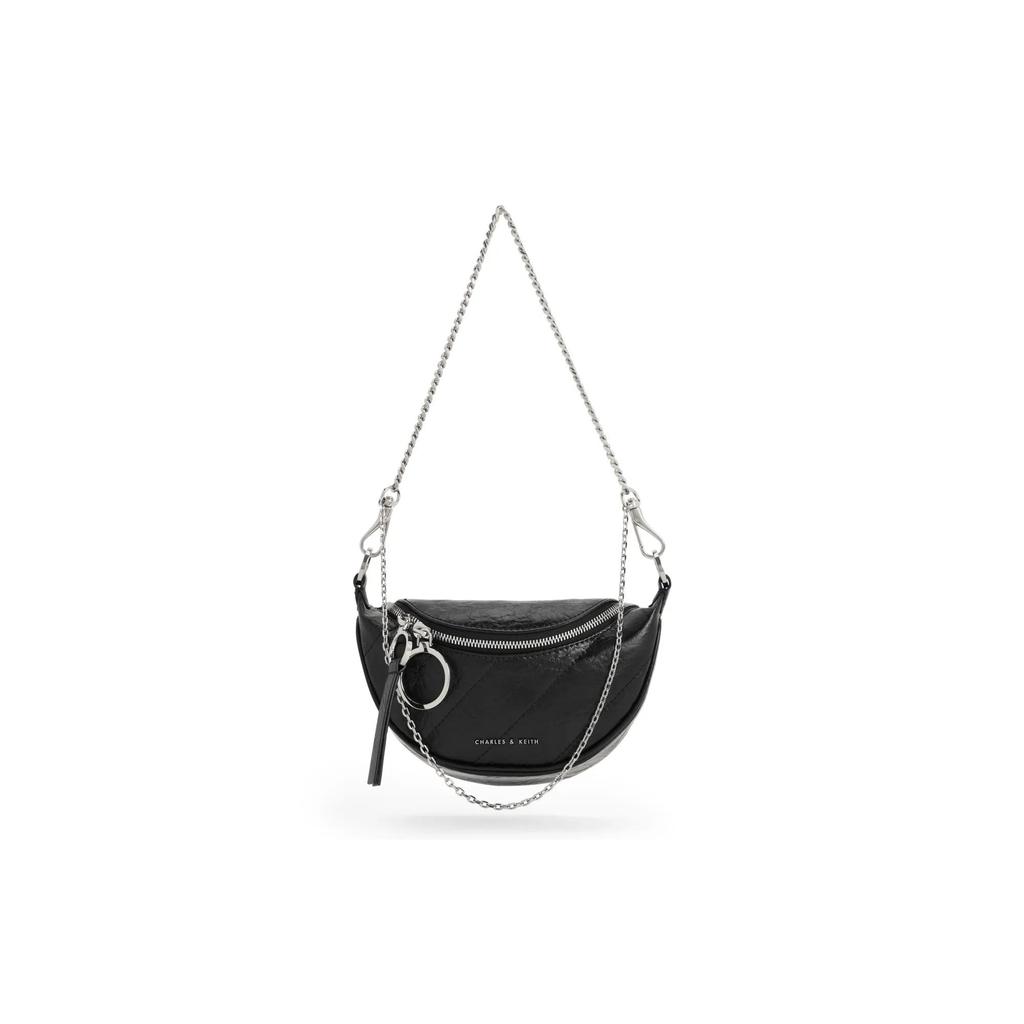 CHARLES&KEITH Polyurethane Synthetic Leather Fanny Pack Small Women's Multicolor (Unisex) Fanny Packs CK2 80151325