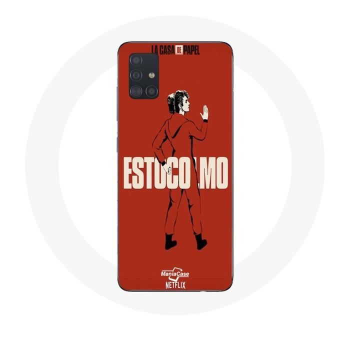 Coque Samsung Galaxy A51 La Casa De Papel Estocolmo dessin