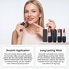 Zephoco Матовая стойкая тинт-помада Кристаллическая форма 3 цвета Высокая пигментация Водонепроницаемая Устойчивая к смазыванию Увлажняющая Классические модные оттенки