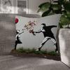 Banksy Street Graffiti Art Pillow Cover Soft Decor Throw Pillow Case xcm Couch Home Decor for Living Room Sofa Party Gift