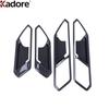 Car Inner Door Handle Bowl Cover Trim For Volkswagen VW Tiguan 2017 2018      Matte Interior Accessories