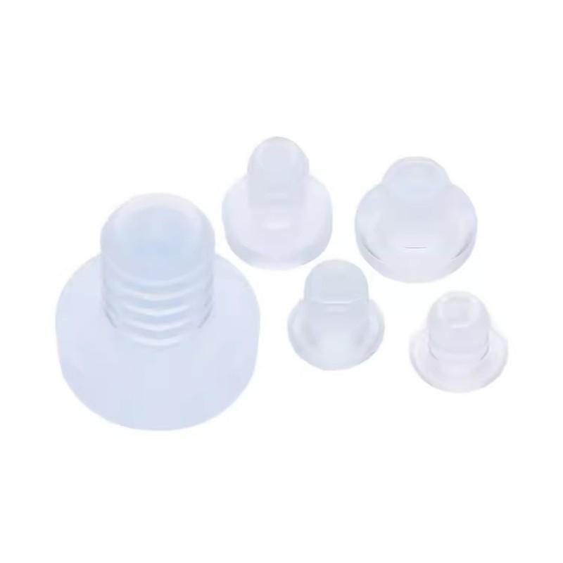 20 шт. Прозрачные резиновые вставки-бамперы для мебели, ножек стола и стула, нижние накладки-глайдеры, защита пола, противоударные аксессуары