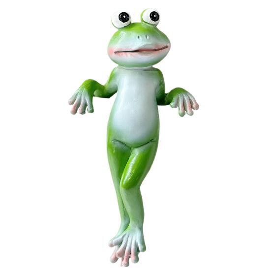 Кашпо Лягушка Статуя Мультяшная Фигурка Лягушки Смола Скульптура Животного Уличная