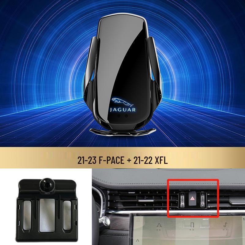 Беспроводная быстрая зарядка держатель для телефона подставка Jaguar XF/XFL/XEL/E-PACE