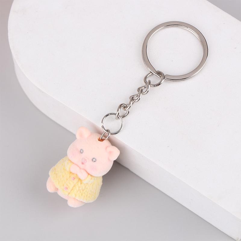 Милый брелок в виде медведя, мультяшного кролика, щенка, телефона, цепочка для наушников, чехол, кулон, шнурок, рюкзак, сумка, декор, автомобильный брелок