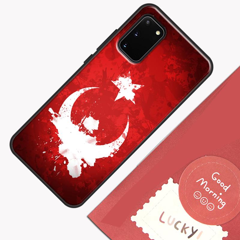 Республика Турция Реалистичный чехол для телефона с флагом для Samsung Galaxy S25 S26 Ultra S20 S21 S22 S23 S24 Plus S9 S10 S25 FE Защитный чехол