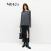 MO&Co. 2025 Spring Cashmere Blend Embroidered Sweater