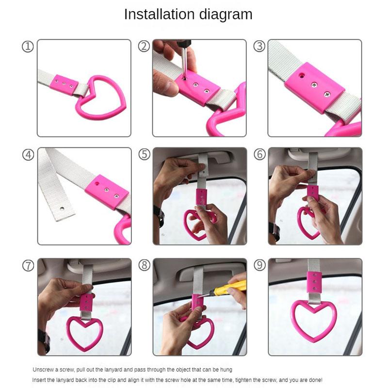 Привлекательное кольцо для салона автомобиля с электростатическим украшением и функцией предупреждения