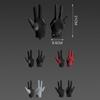 Full Finger Style 3 Fingers Billiard Glove Three Finger Single Piece Billiards Gloves  Woman
