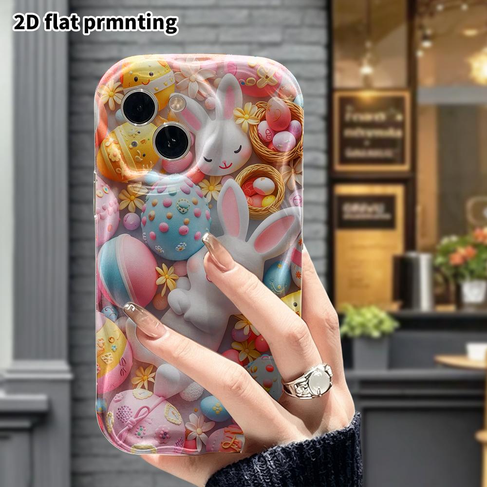 Phone Case: 2D flat, suitable for iPhone 18, 17, 16, 15, 14, 13, 12 Pro cases, with rich and full colors, perfect Christmas and Halloween holiday gift