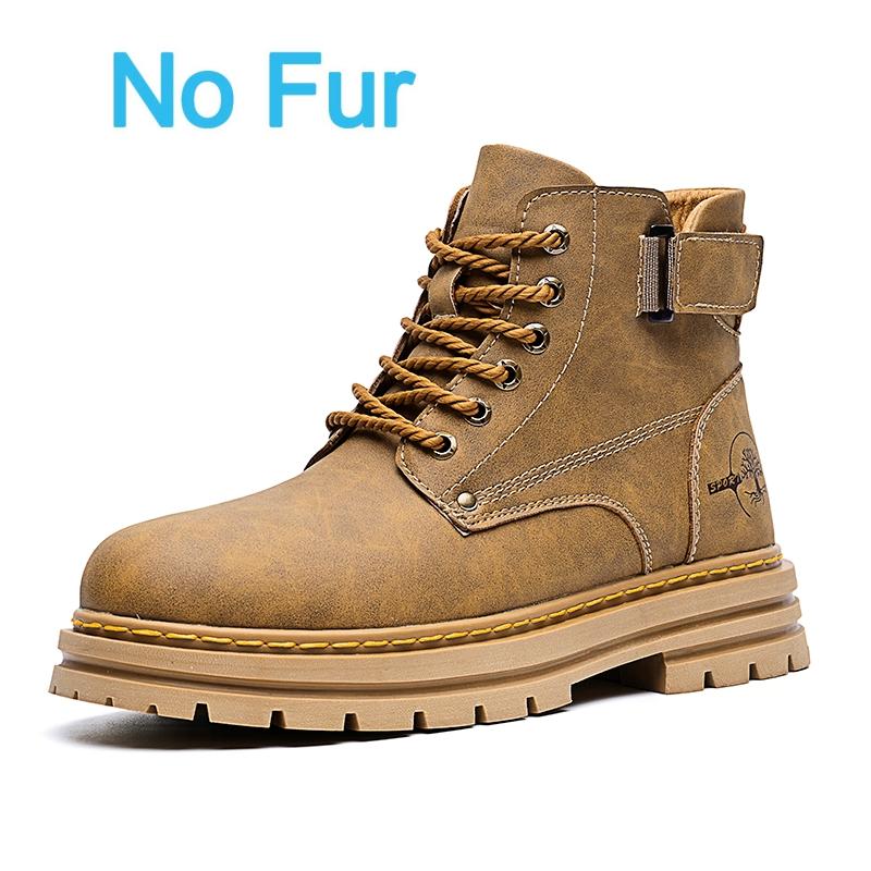 Luxury Brand Men Fashion Ankle Boots Breathable Antiskid Outdoor Hiking Boots Autumn New Shoes Light Non-slip Men Desert Boots