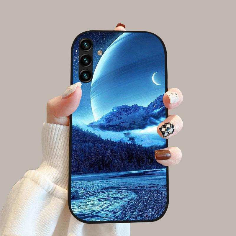 Чехол для Samsung A13 5G Мягкий Силиконовый ТПУ Чехол-бампер для Samsung Galaxy Wide6 Para Wide 6 Модный Мультяшный Чехол для Телефона