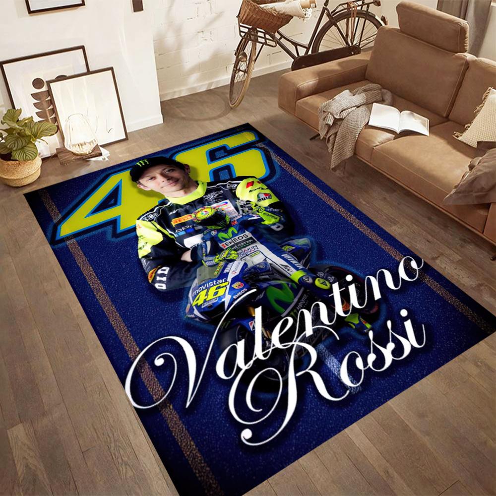 Doctor Valentino Rossi Area Rug Perfect For Bedrooms Kitchen Dining Room Outdoor Antislip Carpet Decorate Offices Gift For Festivals