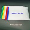 A4 Short Edge Pull Rod File Folder