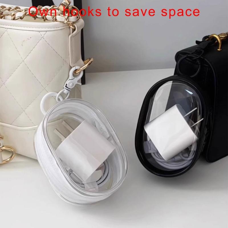 Portable and Sturdy Headphone Cord Organizers Easy To Use Travel Friendly Home Accessory Cable Storage Bag Organization
