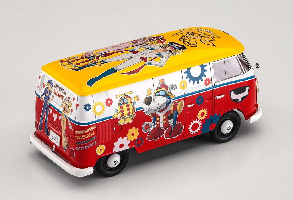 Hasegawa Time Bokan Series Yatterman Volkswagen Type 2 Delivery Van Yatterman Пластиковая модель SP613 1/24 (Машина)