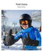 Electric Heated Gloves for Outdoor Cycling & Skiing: Windproof, Touchscreen-Compatible, Cold-Proof, Three-Level Warmth