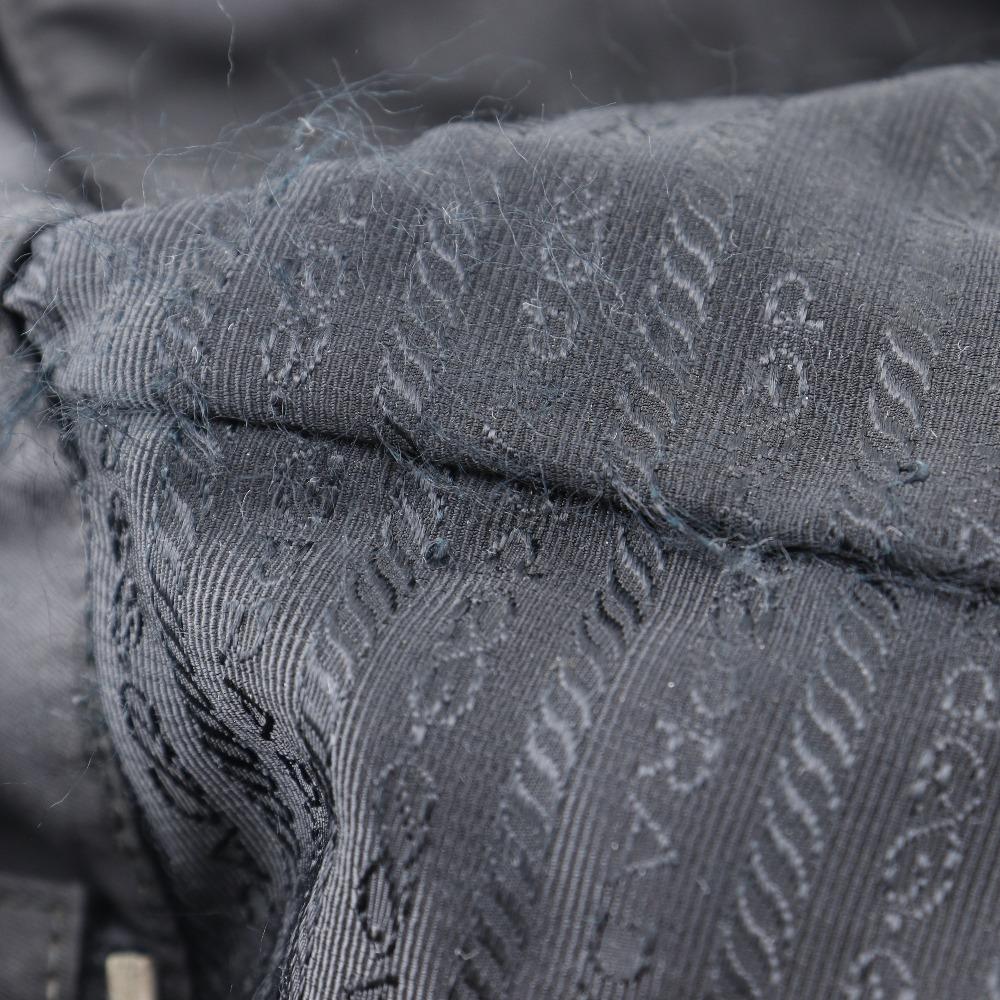 PRADA Tote Bag BR2311 NERO black Nylon/leather Women Used