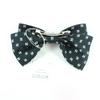 Excellent CHANEL hair accessory Black White silk Women AAA821 25P Used