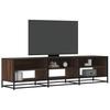VidaXL TV Stand Brown Oak 180x40x46 Cm Engineered Wood, TV Stand, TV Buffet, Multimedia Cabinet, TV Bench, Cabinet 3300809