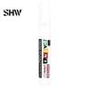Rubber Tire Paint Pens 12 Colors Flat Tip Marker, Oil Based Broad Pen for Metal Heavy Duty Steel Glass Leather, Waterproof Quick Dry Touch Up