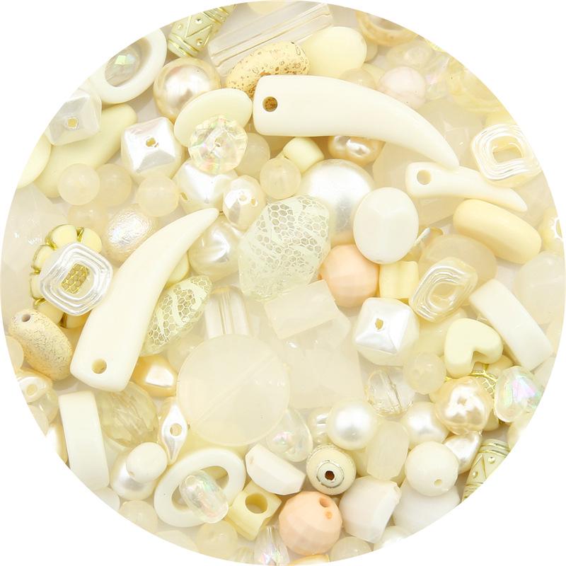 Baroque Style Acrylic Beads for DIY Bracelets and Accessories