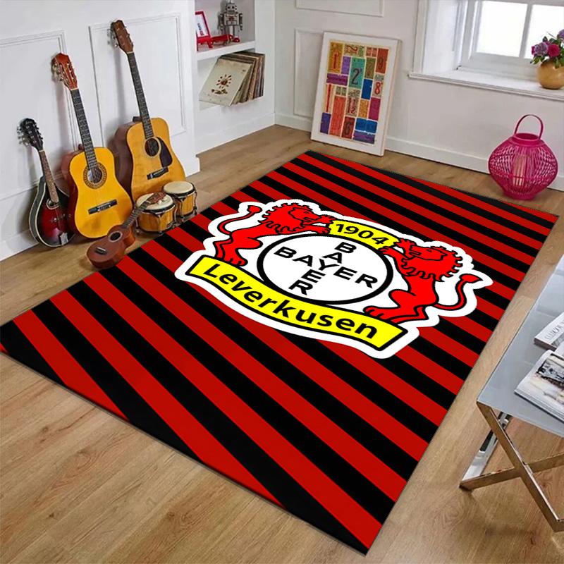 Bayer Leverkusen Printed Area Rug Carpet for Bedroom Living Room Home Decor Rugs Mat Non Slip Mat Rug for Bedside