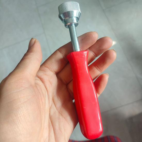 Инструмент для сжатия тормозных пружин с противоскользящей ручкой Компактная конструкция Ремонт тормозных пружин Ручка для сжатия тормозных колодок Аксессуары для инструментов