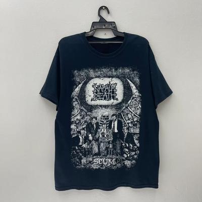 Подонок Napalm Death Футболка с коротким рукавом Топы Футболка Полный размер S-4XL